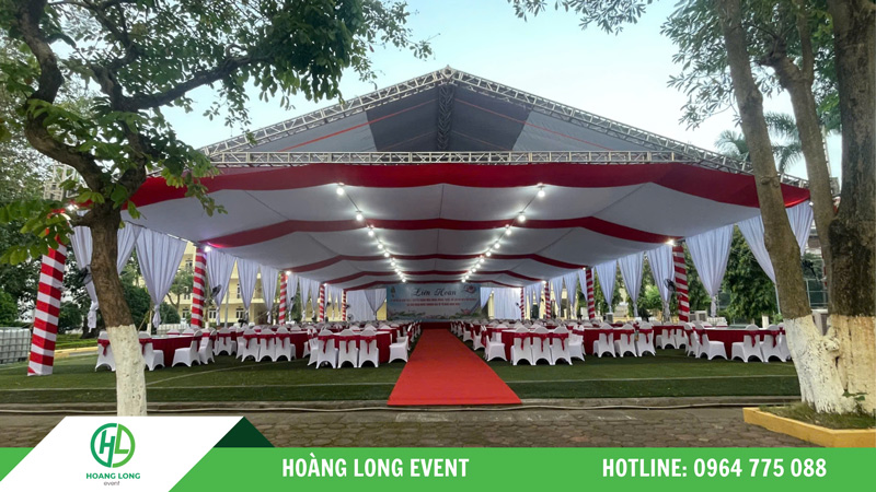 cho thuê nhà bạt không gian chất lượng cao